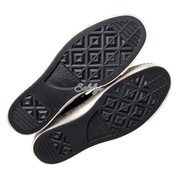 Converse Chuck 70 Plus Hi Punk Black Egret Distressed Platform Sneaker Women 9.5 - Picture 7 of 10